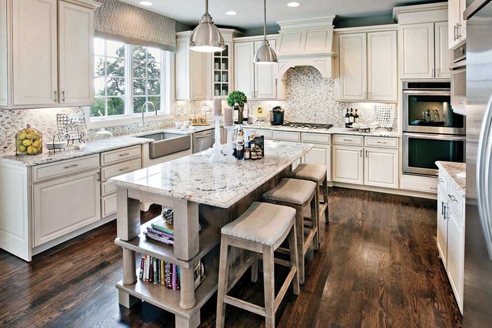 Mẫu đá nhân tạo granite hiện đại