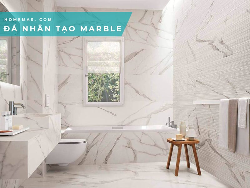 Ứng dụng đá marble nhân tạo