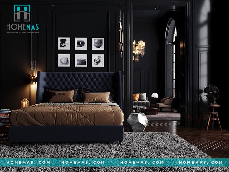 Ý nghĩa của màu đen trong thiết kế nội thất