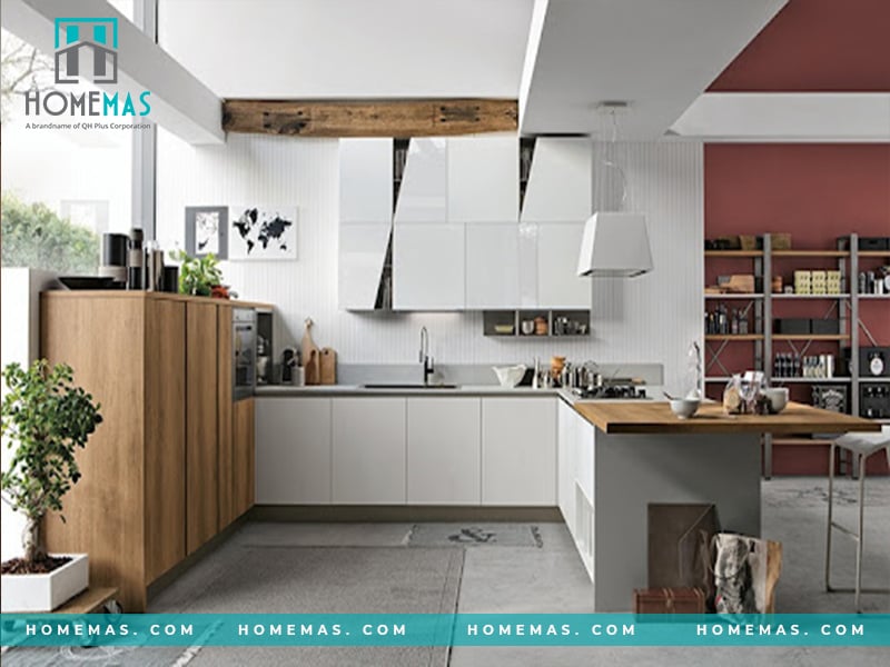 Các quy tắc cần nắm khi thiết kế nhà bếp đẹp hiện đại