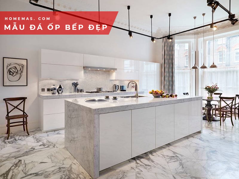 Mẫu đá ốp bếp đẹp nhất không thể bỏ qua