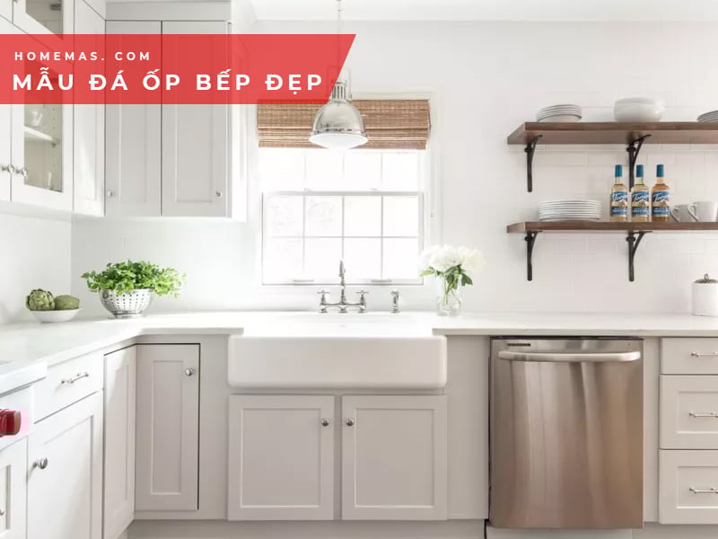 Những mẫu đá ốp bếp sang trọng cho phòng bếp