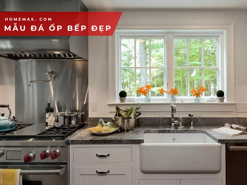 Mẫu đá ốp bếp đẹp nhất không thể bỏ qua