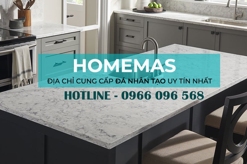 Địa chỉ cung cấp đá nhân tạo gốc thạch anh viatera